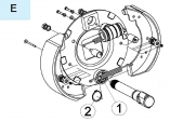 Комплект из втулки и пружинного кольца 9RL0022