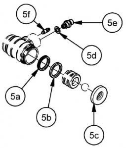 Тормозные колодки в комплекте 9RE0062 (для гидравлических колодок типа IX and IY)  300x90